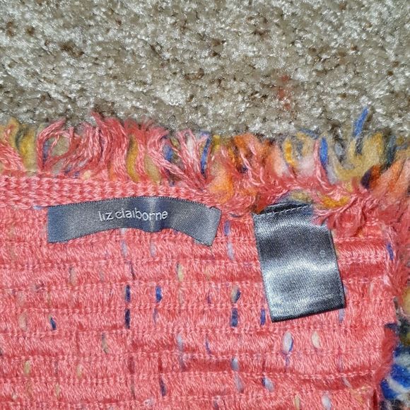 Liz Claiborne Knit Tweed Cardigan sz S - Picture 3 of 5